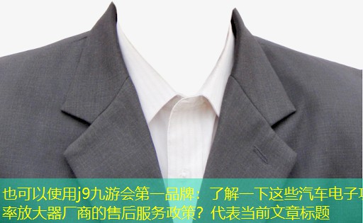j9九游会第一品牌：了解一下这些汽车电子功率放大器厂商的售后服务政策？