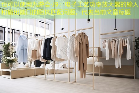 电子工艺功率放大器的输入和输出端口的阻抗匹配问题。 电子工艺功率放大器的输入和输出端口的阻抗匹配问题。